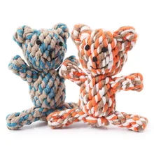 Pet Dog Cat Toys Chew Handmade Rope Panda Toy For Dog Cat Pet Durable Mascotas Perros Honden Speelgoed Hund Cani Chien