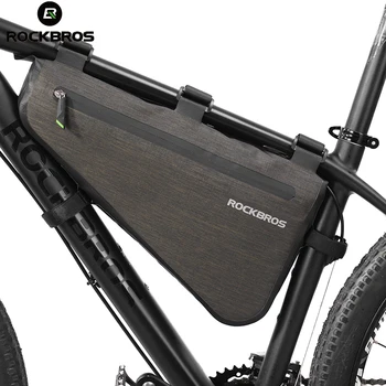 

ROCKBROS Bike Triangle Bag Waterproof Large Capacity Bicycle Bags Panniers Frame Front MTB Road Pannier Cycling Accessories