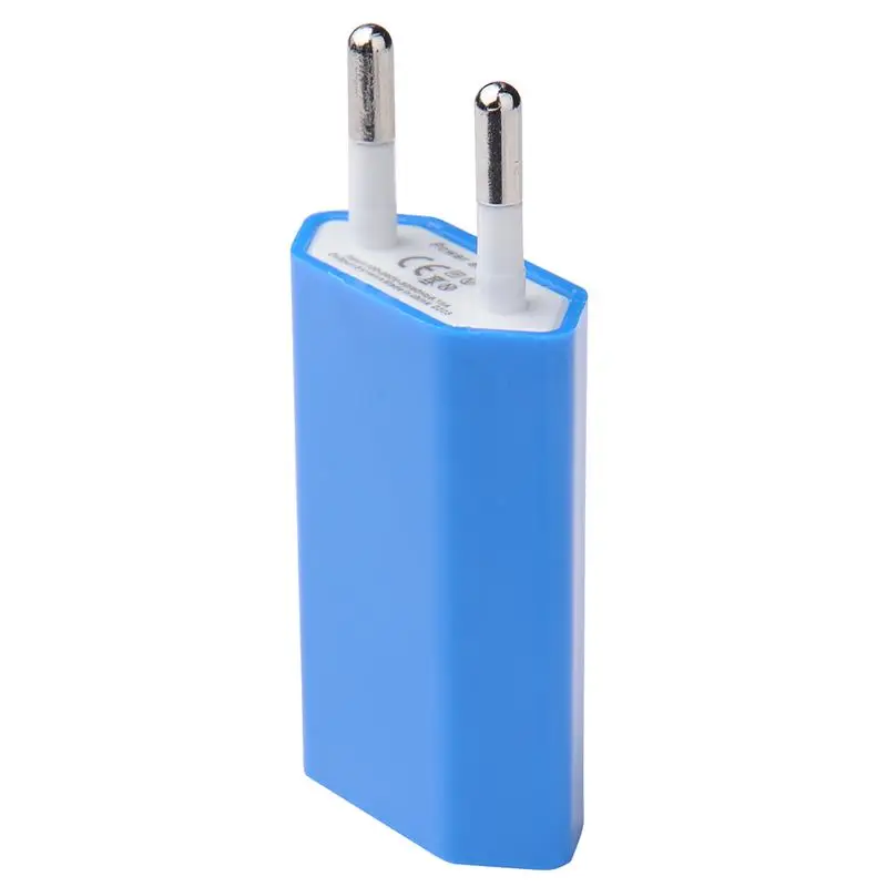 

Euro Plug Color Charging Head For IPad Air Pro MacBook ChargerMobile Phone USB1A Mobil Charge Power Adapter