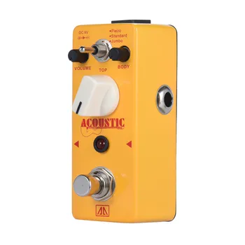 

AROMA AAS-5 Guitar Pedal Simulator Guitar Effect Pedal 3 Modes Aluminum Alloy Body True Bypass Guitar Parts & Accessories