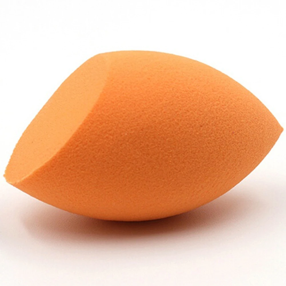  Good Qualtiy Olive Foundation Cosmetic Puff Smooth Sponge Blender Cosmetic Flawless Blender Puff Powder Beauty Make Up Tool 1PC 