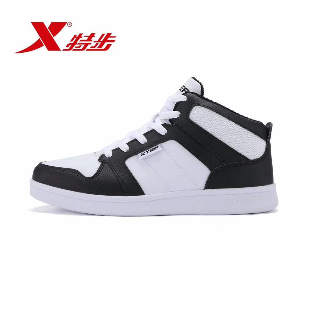 983318319260 XTEP Sneakers Athletic Sport Classic Leather Women's Black