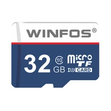 Winfos карты памяти класса 10 Micro sd card 8 ГБ 16 ГБ 32 ГБ 64 ГБ 128 ГБ TF карты мини sd-карта