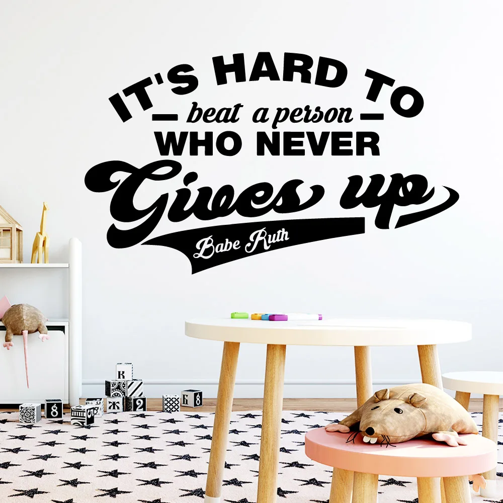 

Classic it is hard to beat Vinyl Decals Wall Stickers Waterproof Wall Decals Home Decoration Accessories muursticker