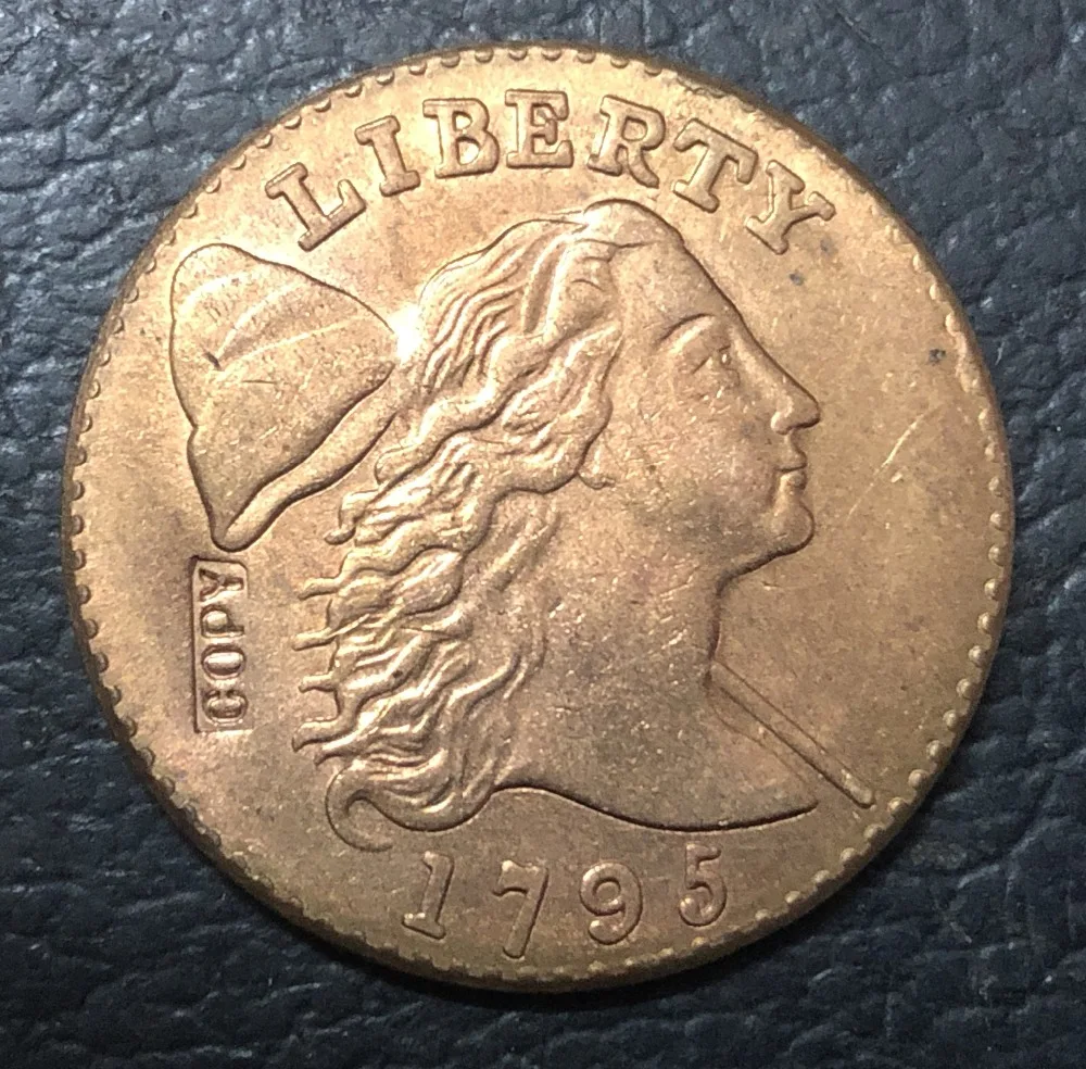 

1795 Flowing Hair Large Cent Copy