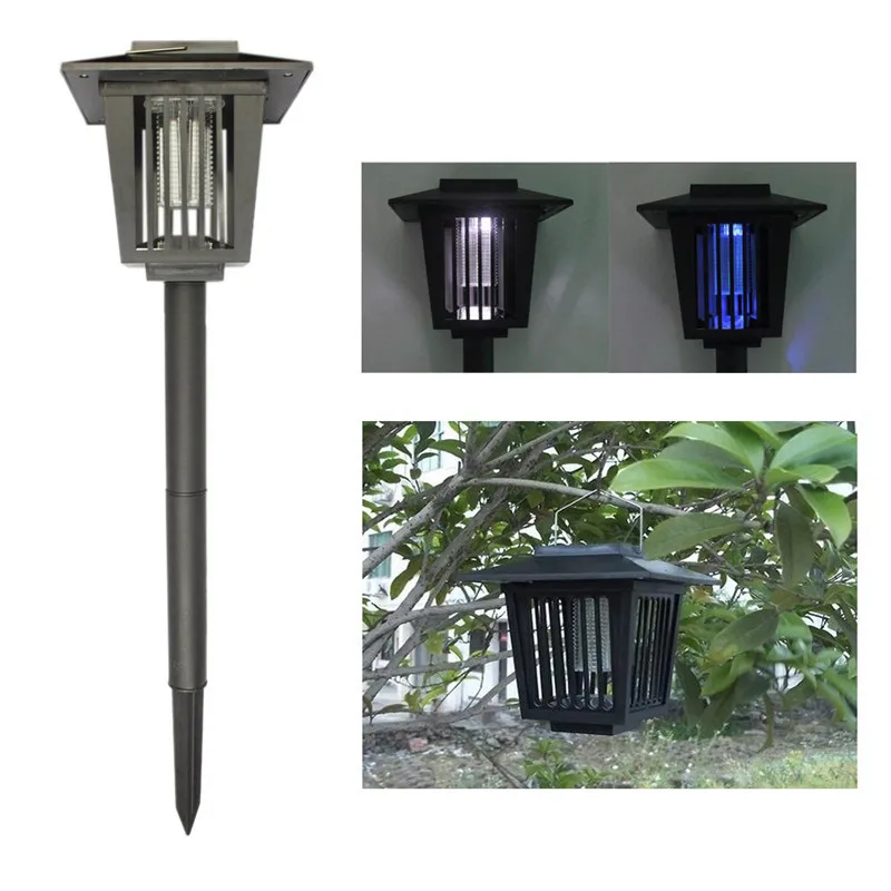 New Arrive Solar Mosquito Killer Lawn LED Lights Outdoor Garden Solar