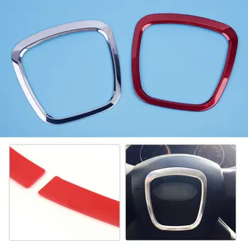 

Car Styling Auto Aluminum Alloy Steering Wheel Sticker Emblem Trim Cover Fit For Audi A3 A4L A6L Q3 Q5