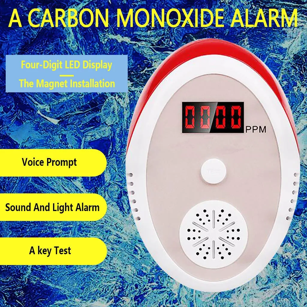 

2019 Gas Combustible Detector Household Kitchen Liquefied Gas Leakage Alarm New hot sell