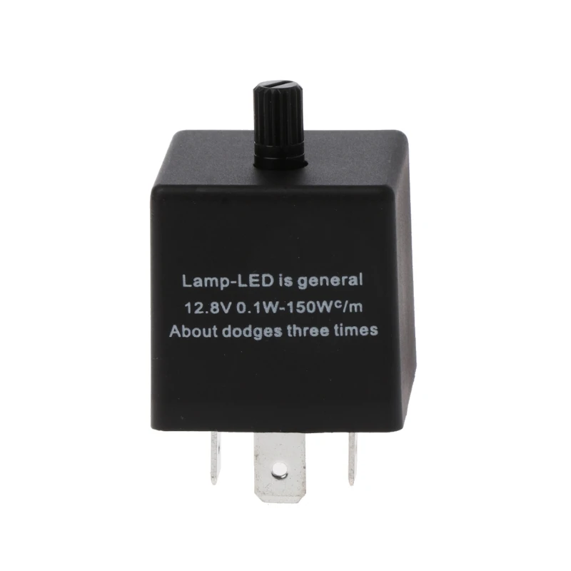 3 Pin Adjustable CF13 JL 02 LED Car Flasher Relay Fix Turn Signal Hyper