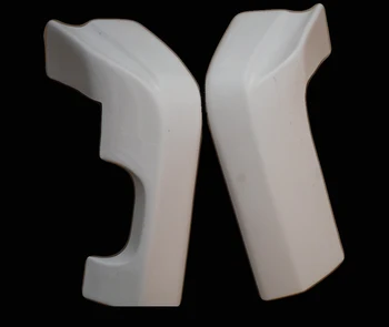 

HIGH QUALITY FIBER GLASS REAR BUMPER JUN STYLE FRP SPATS EXTENSIONS CORNERS FIT FOR SKYLINE R33 GTS