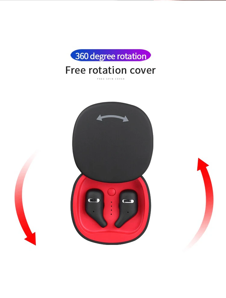 2019 New Wireless sports Earphone A2 Bluetooth 5.0 TWS Auto Pairing Bluetooth Earphones Binaural HD call Hifi Wireless Earbuds (6)