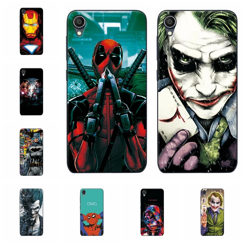 

Charming Marvel Hero Captain America Phone Case For Asus ZA550KL ZA 550KL Iron Man Soft TPU For ASUS Zenfone Live L1 ZA550KL