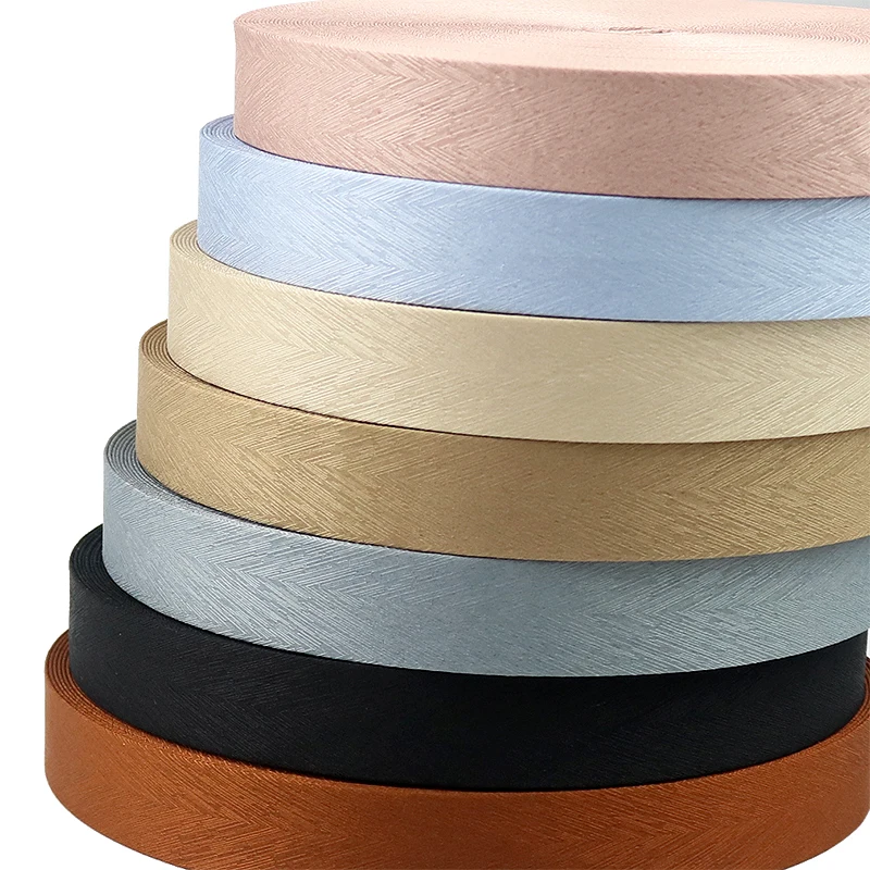 

5Meter/L 10 25mm 40mm Smooth Silk Satin Herringbone Ribbon Zigzag Fabric Cloth Layering DIY Bows Handmade Craft Decorat Material
