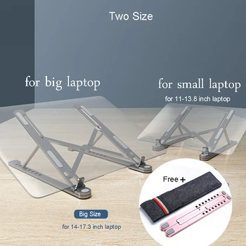 

Laptop Stand Folding Portable Lapdesk For Laptop, Office Lapdesk. Ergonomic Notebook Holder For 11-17.3 Inch Macbook Air Pro