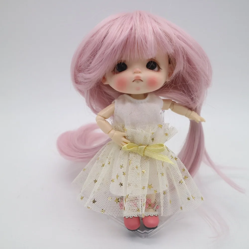 OB11 кукла на заказ 1/8 BJD куклы мини продажа парика и яйцо|Куклы| |