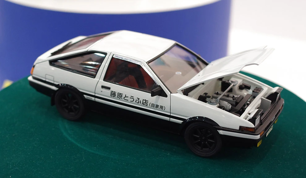 1/24 буква D Fujiwara Takumi Sea AE86 модель 00320