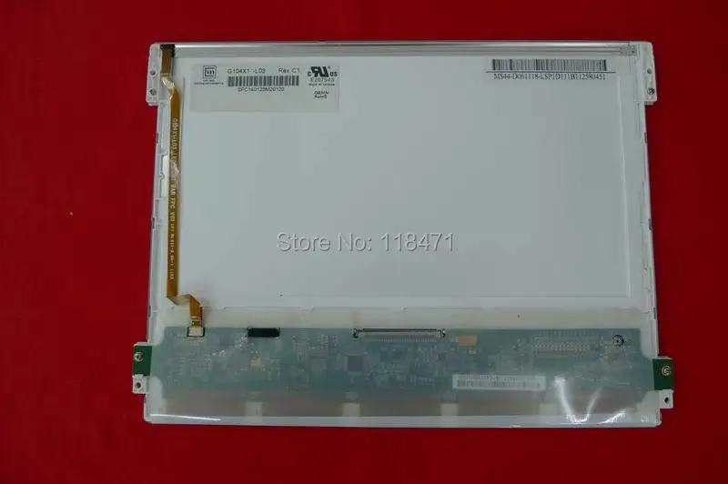 

Original G104X1-L03 10.4" LCD Panel Display 1024*768 6 months warranty