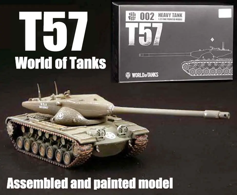 США T57 экспериментальный world of tanks Ограниченная серия модель 1: 72 литой железный