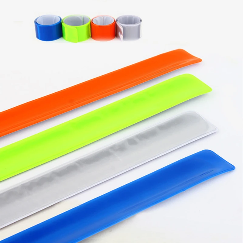 2Pcslot Cycling Reflective Strip Running Fishing Warning Bike Safety Bicycle Bind Pants Leg Strap Reflective Tape LT0097 (6)
