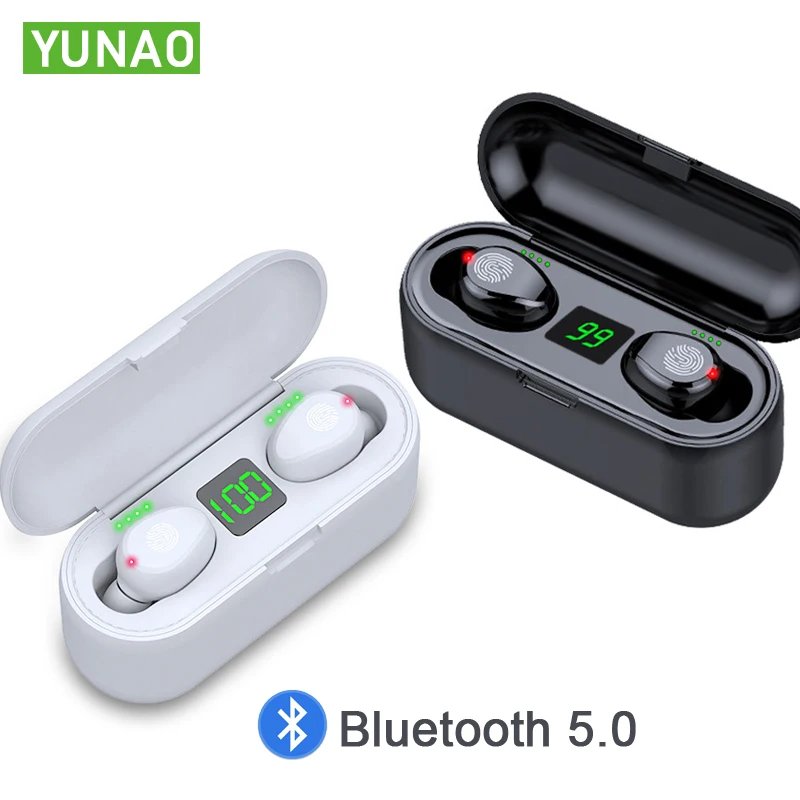 

YUNAO SS2 Wireless Bluetooth Earphone call mic CVC8.0 noise canceling Bluetooth automatic connection Waterproof Sport Earphone