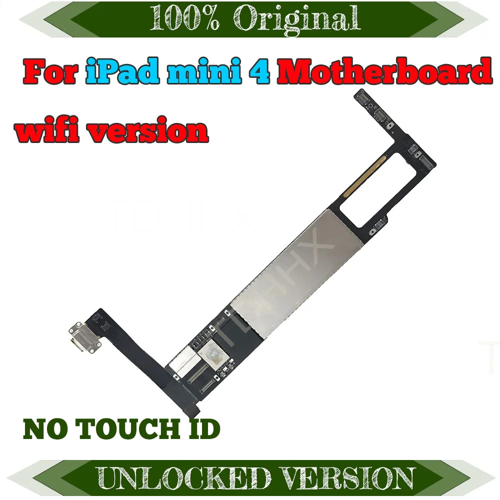 

A1538 A1550 WiFi-4G Cellular Version For iPad Mini 4 Motherboard Disassemble Logic Board For iPad Mini 4 Mainboard NO Touch ID