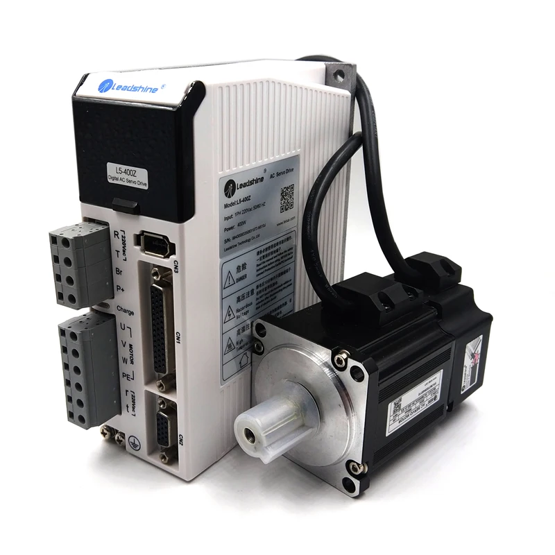 Original Leadshine 400W AC servo motor L5 400Z and ACM6004L2H B0 D SS