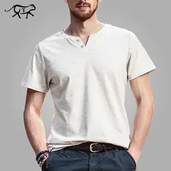 2018 Новый высокое качество футболка Для мужчин Удобная хлопковая футболка с короткими рукавами модные Для мужчин футболка футболки для