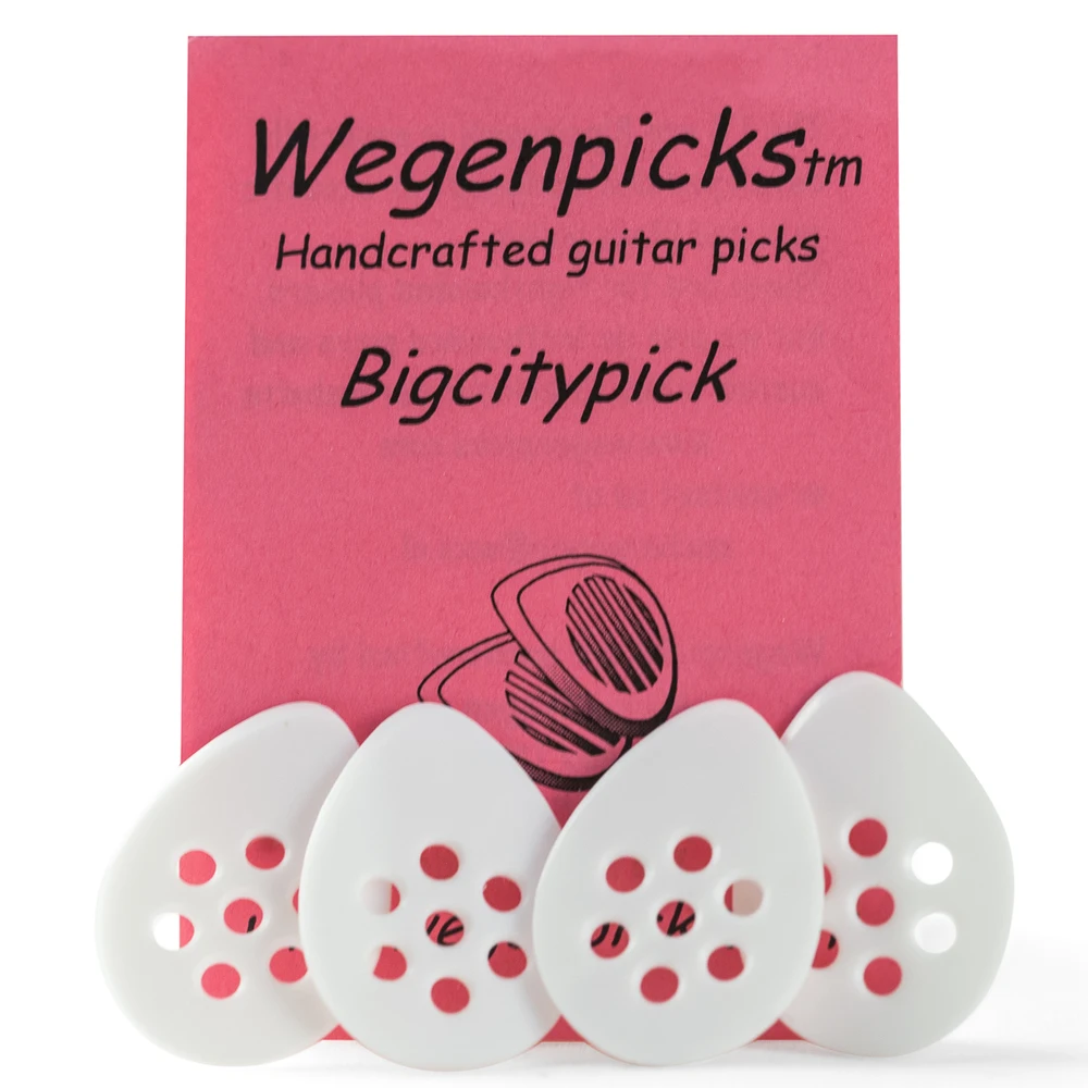 Wegen pick s ручной работы Bigcity Jazz Guitar pick предназначен для акустической, джазовой и блюзовой гитары, 1 шт