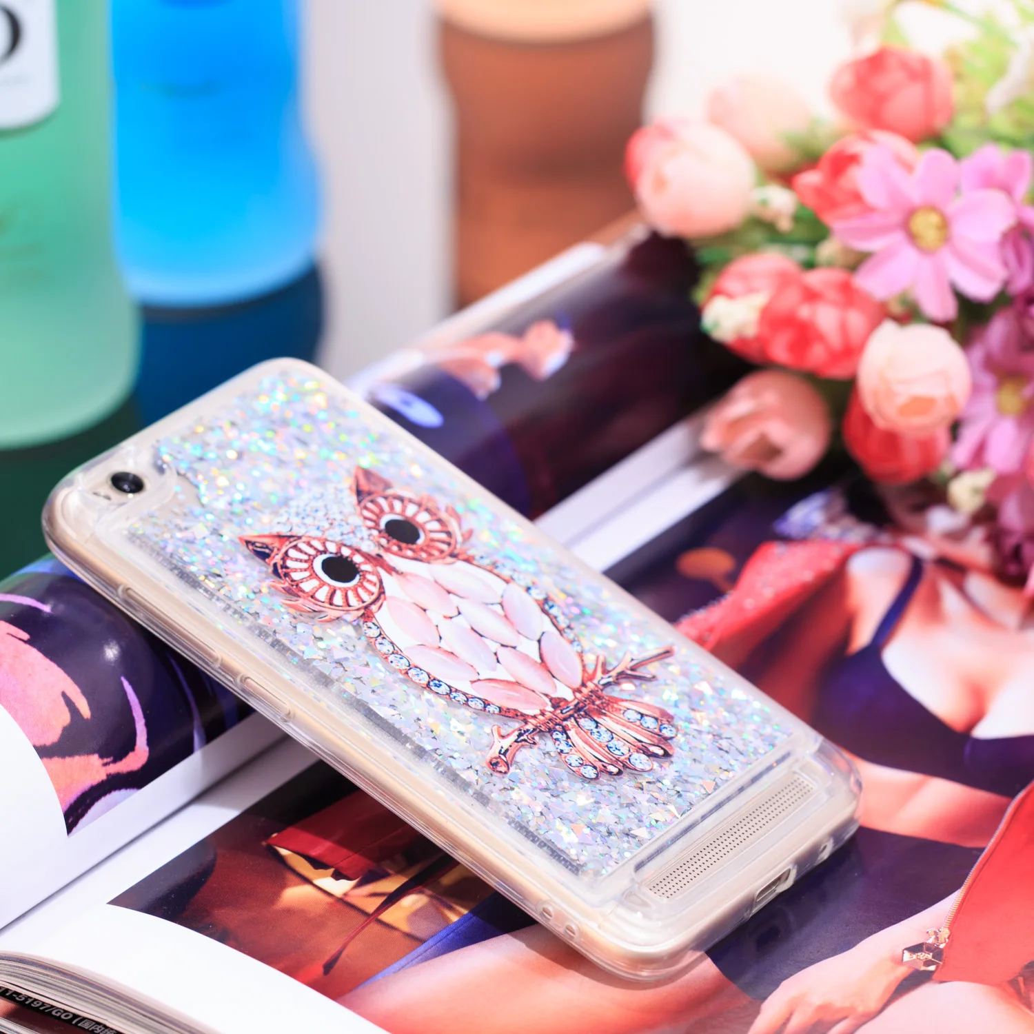 Блестящий Жидкий чехол для Xiaomi Redmi 5A Redmi5A силиконовый TPU телефона A5 Xiomi мягкий