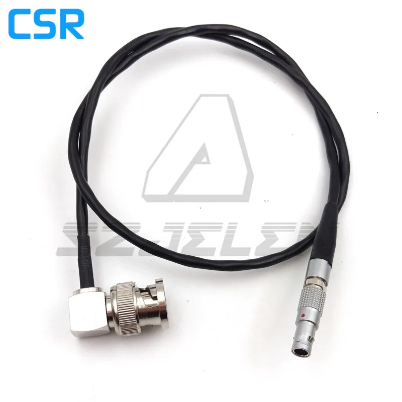 BNC plug to 00b 4-pin plugs time code input adapter cable for RED camera eipc50cm