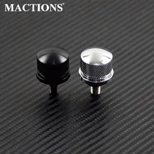 שחור כרום אחורי מושב בורג נירוסטה פגוש בורג בורג להארלי Sportster סיור Dyna Softail רחוב Glide 96-15(China)