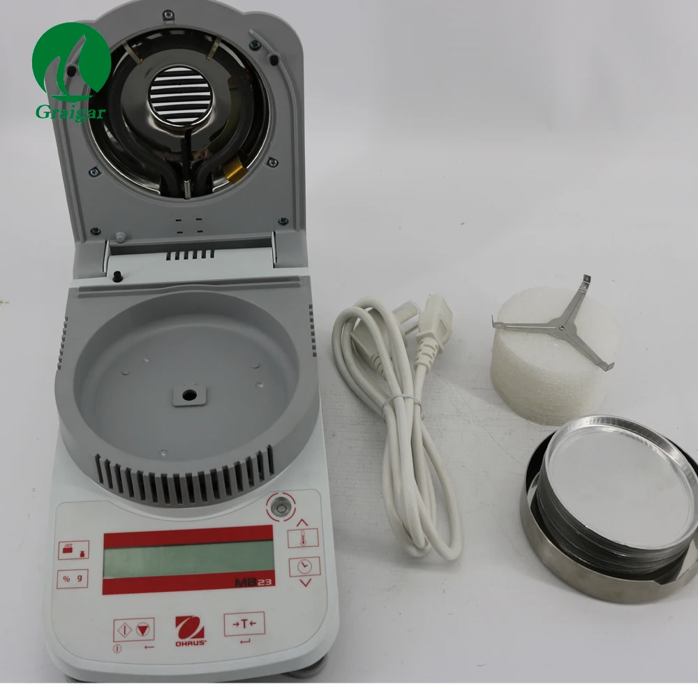 NEW Ohaus MB23 Lab Moisture Meter Infrared Grain Moisture Analyzerin