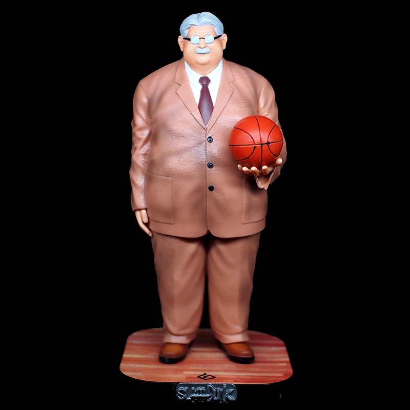 Anime Slam Dunk Statue Head Coach Anzai Sensei SHOHOKU Basketball Team Hanamichi Sakuragi Rukawa Kaede Figure Model Toys | Игрушки и