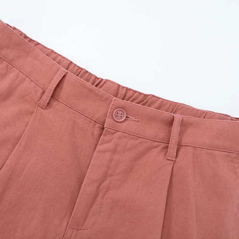 Мужские повседневные шорты SEMIR однотонные дышащие из хлопка и льна пляжные в