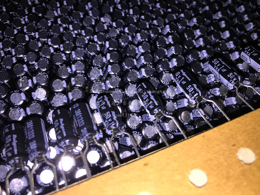 10 шт./20 штук/50 шт. конденсаторы Rubycon. 50v1uf 5x11mm. Алюминиевый электролитический