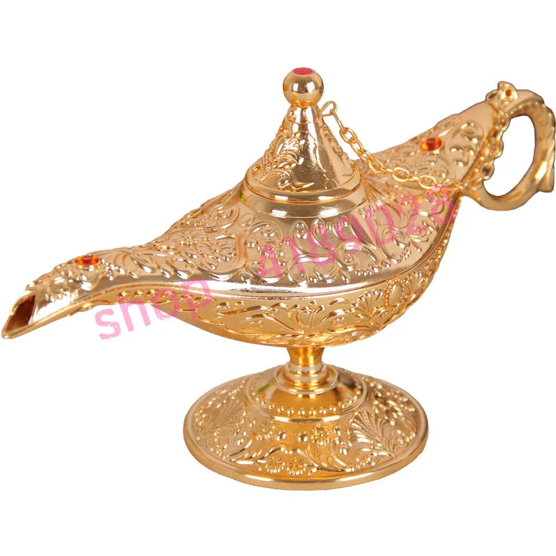 

Tin alloy, Aladdin magic lamp, home crafts decorations