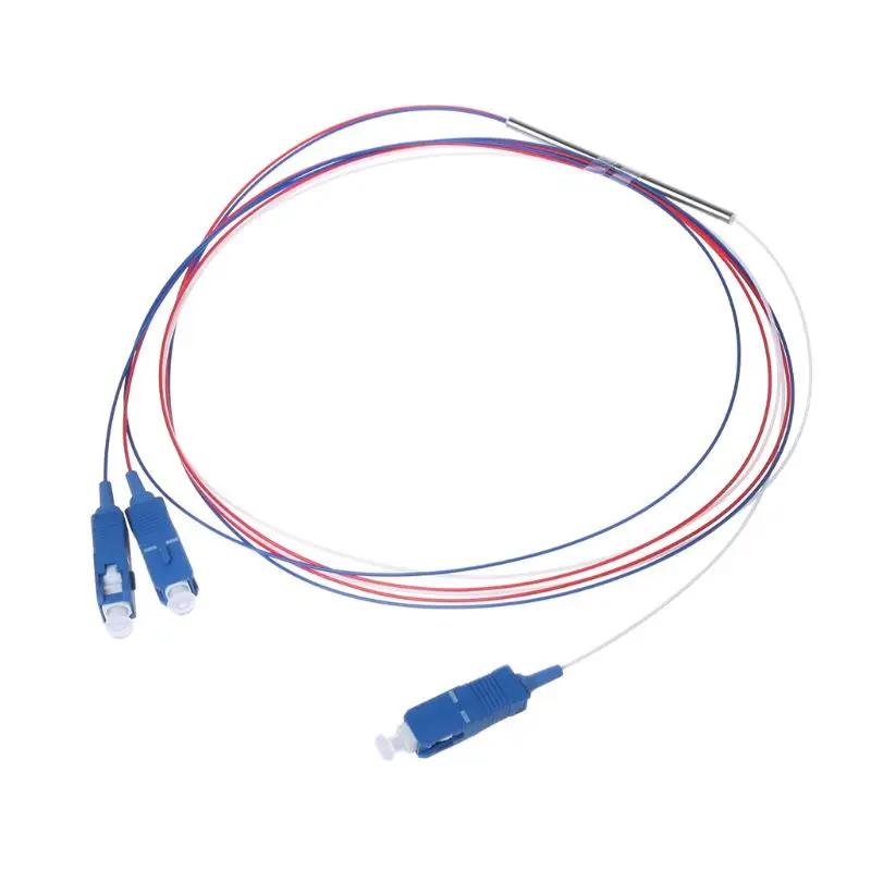 

1x2 APC/UPC Optic Fiber Splitter Mini Steel Tube Bundle Connector FBT Grad