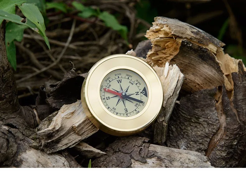 Naturehike High Quality Mini Military Camping Marching Lensatic Compass Distance Measurin Magnifier Gold Wild Survival Navigatio