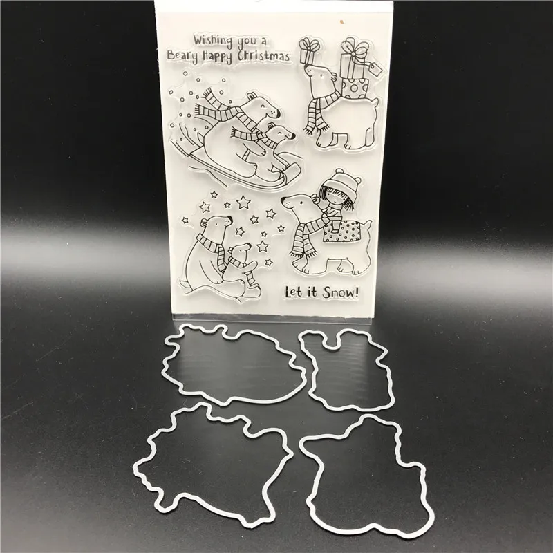 

Cartoon Weihnachten Metal Cutting Dies Stencils for DIY Scrapbook/photo Decorative Embossing DIY Paper Cards Making Proje A671