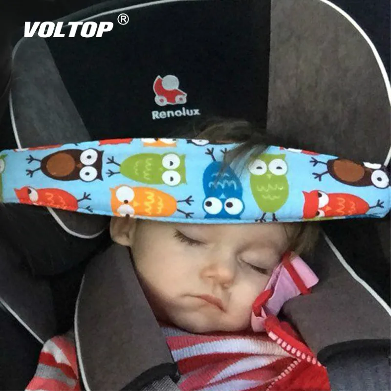 

Child Car Safety Seat Head Fixing Auxiliary Cotton Belt Pram Secure Strap Doze Band for Baby Pram Child Safety Seat