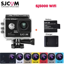 Original SJCAM SJ5000 WiFi Novatek96655 14MP 1080P 30M Waterproof Sports Action Camera Car Mini DVR+Extra Battery+Charger