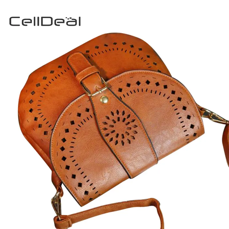 CellDeal Высокое качество Женская Повседневная кожаная сумка портфель легкая через