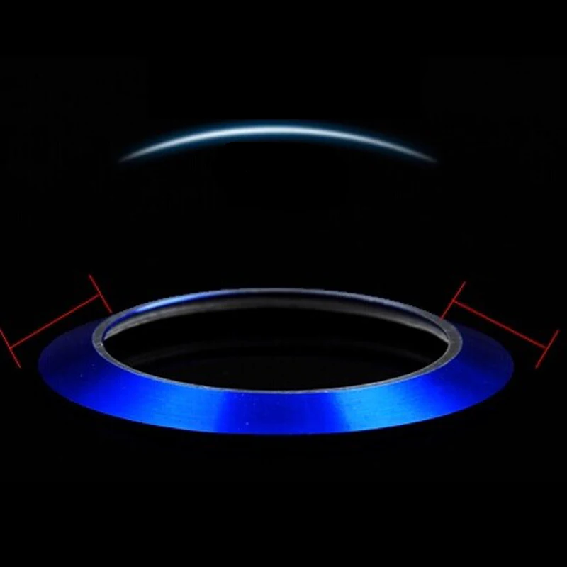 Color Cigarette Lighter Decoration Trim Ring Sticker Chevrolet Chevy Cruze Sedan Hatchback 2009-Car Moulding Decoration Car Styling Stickers