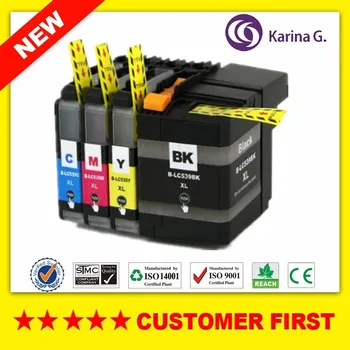 

4X Compatible Ink Cartridges For Brother LC539 LC535 for Brother DCP-J100 InkBenefit,DCP-J105 InkBenefit,MFC-J200 InkBenefit