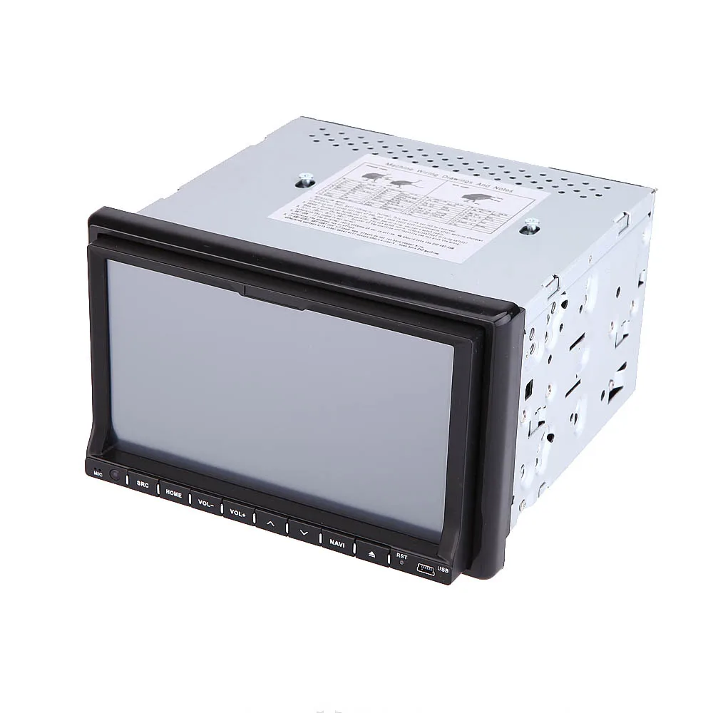 Cheap Universal 7" HD Touch Screen 2 Din Car DVD/USB/SD Player Bluetooth GPS Stereo Radio Car Entertainment System 4