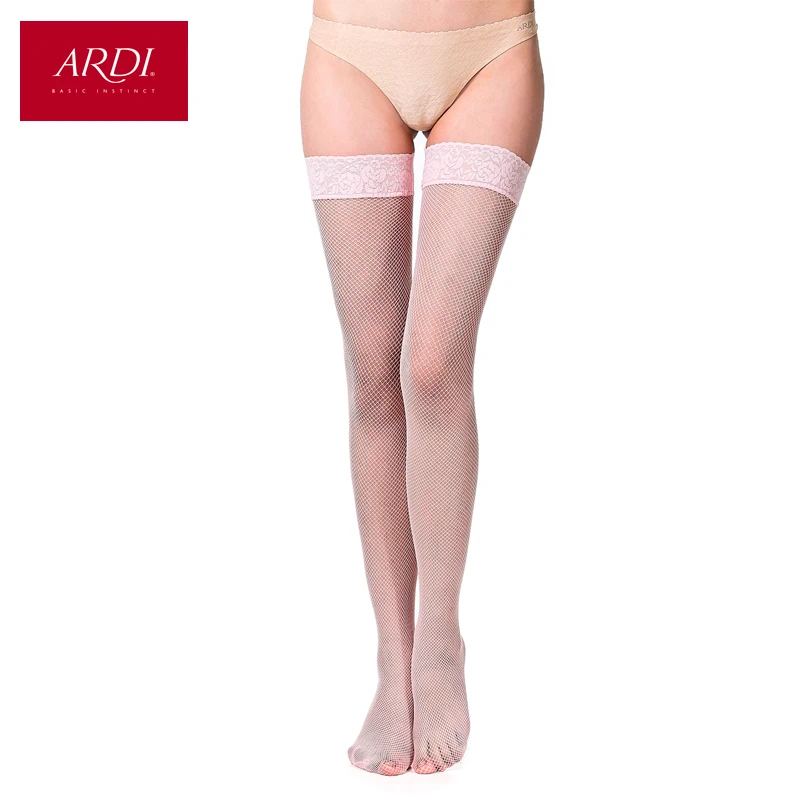 Чулки в сетку с кружевной резинкой ARDI|bas|fishnetfishnet lace |