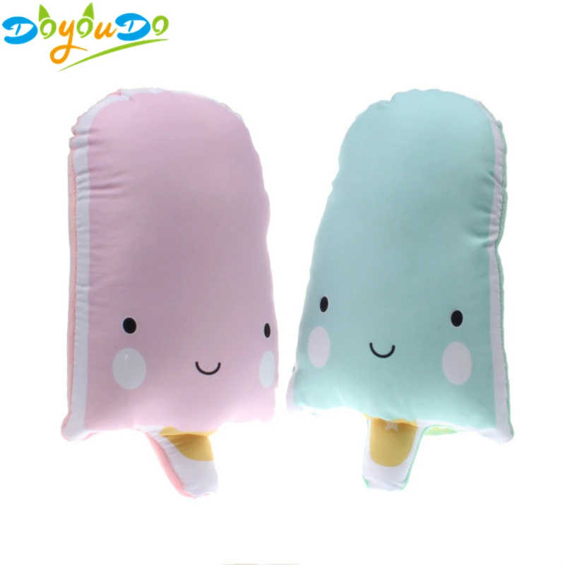 

33CM Ice Pop Pillow Plush Toy Sofa Ice Cream Shape Cushion Sofa Decorative Pillow Children Gifts