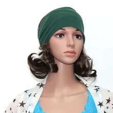 Женщины/Мужчины Йога Спорт широкий оголовье эластичное Бохо для волос повязка на голову