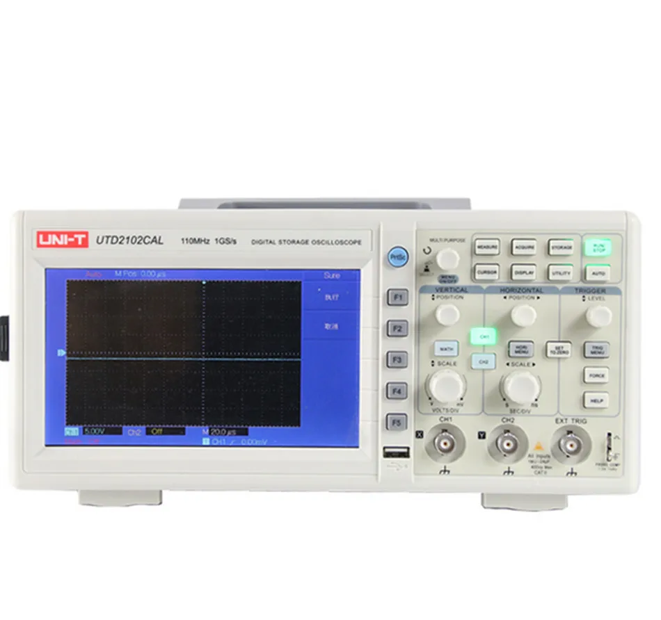 

Professional High Sensitive UTD2102CAL Dual Channel Digital Oscilloscope 100M Upgrade