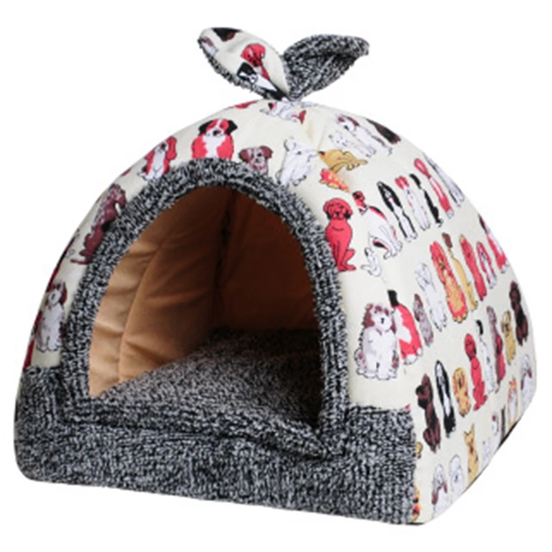 KIMPETS кровать для собак и диван дом для собак дом мягкая собака гнездо питомник для щенка кошки Плюс Размер Маленький Средний Собаки домашнее животное